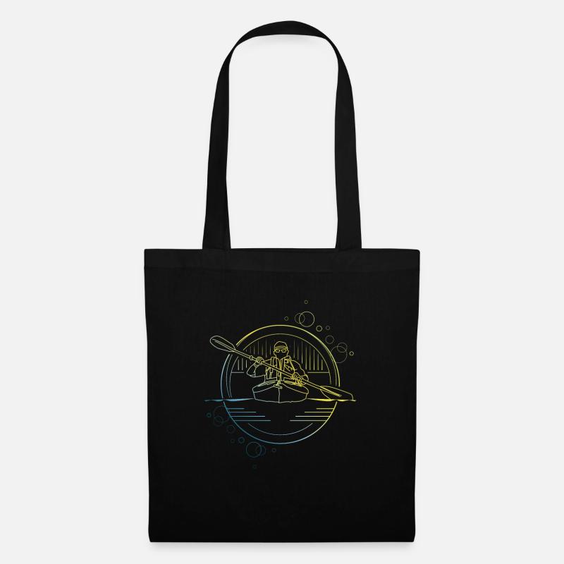 canoeing - Tote Bag - black