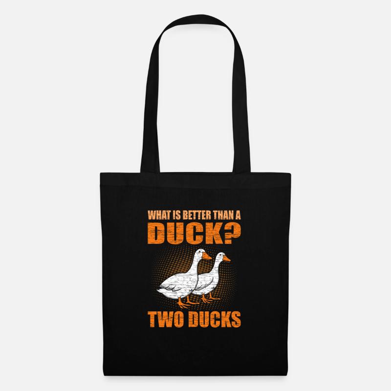 Ducks - Stoffbeutel - Schwarz