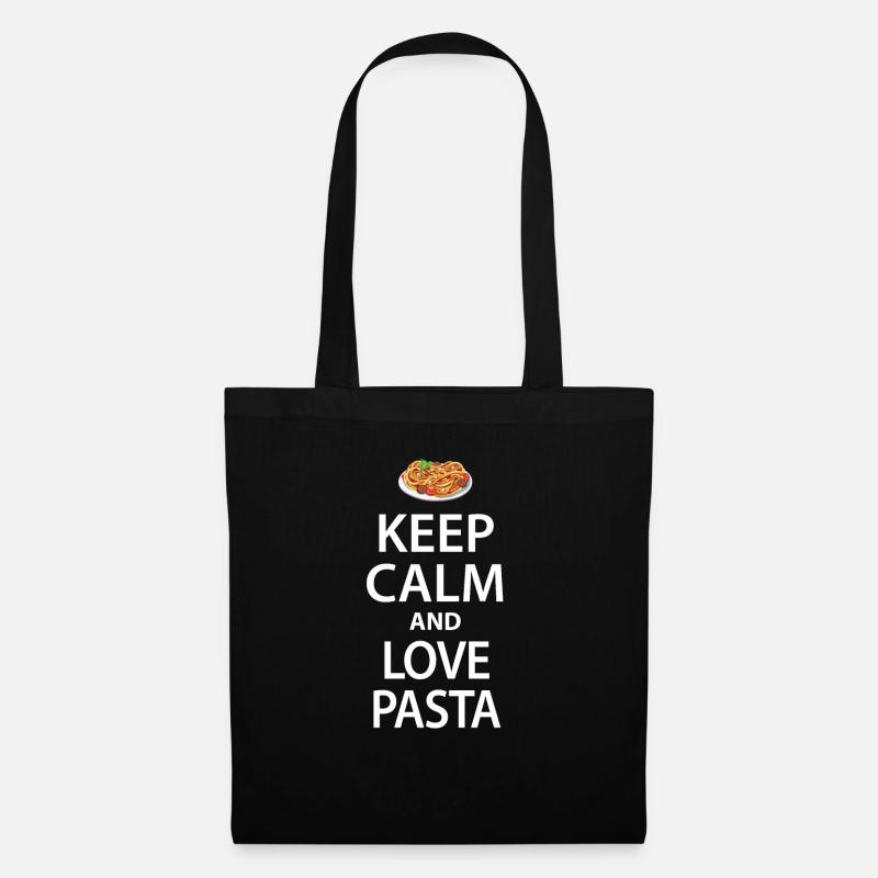 pasta - Tote Bag - black
