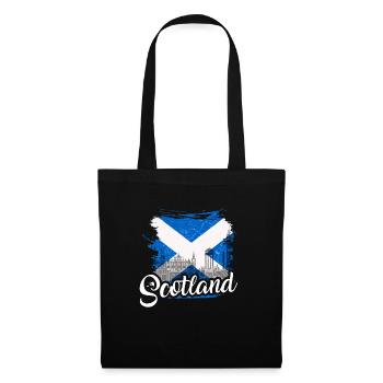Scotland Flag Scottish Coat of Arms Scots - Tote Bag - black - Front
