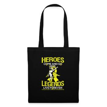 Cancer Defeats Gift for Children Of Survivors - Tote Bag - black - Front