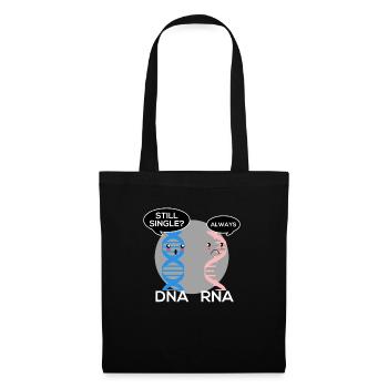 Geneticist Biologist Gift Organic Teacher DNA RNA - Tote Bag - black - Front