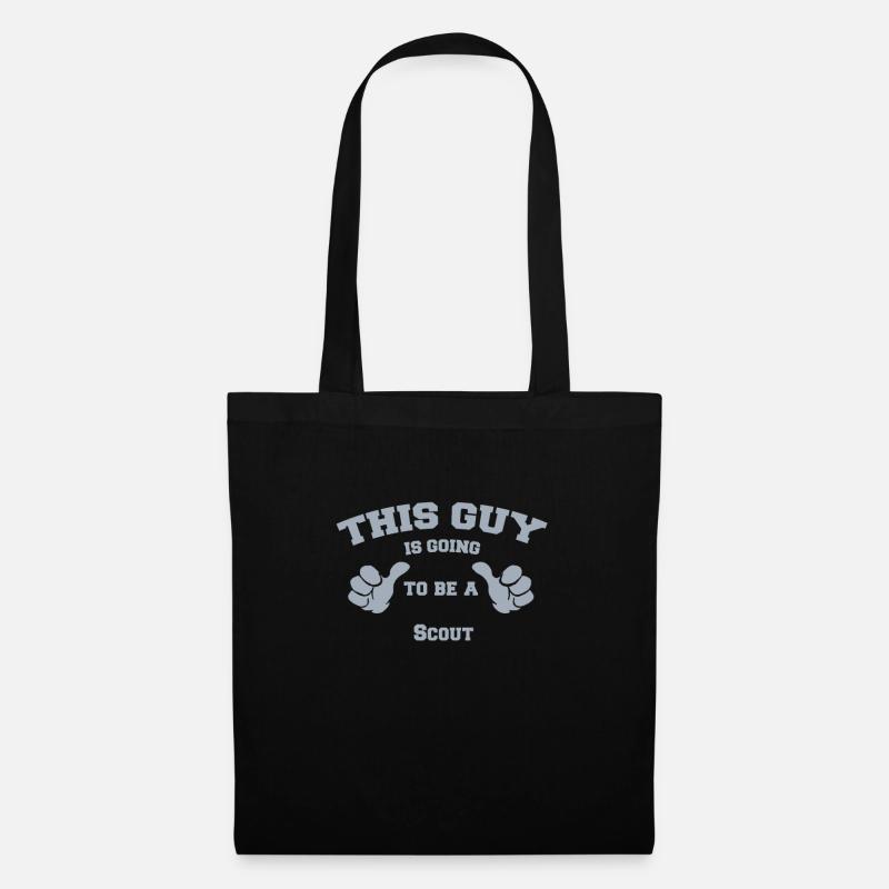 This Guy is Going To Be A Scout - Tote Bag - black