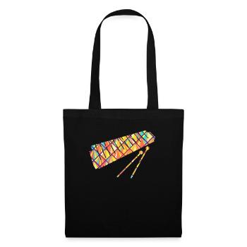 Glockenspiel Geometric Shirt - Tote Bag - black - Front
