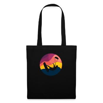 Kite Kiteboarding Kitesurfer Kiteboarding Gift - Tote Bag - black - Front