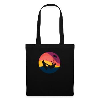Kite Kiteboarding Kitesurfer Kiteboarding Gift - Tote Bag - black - Front