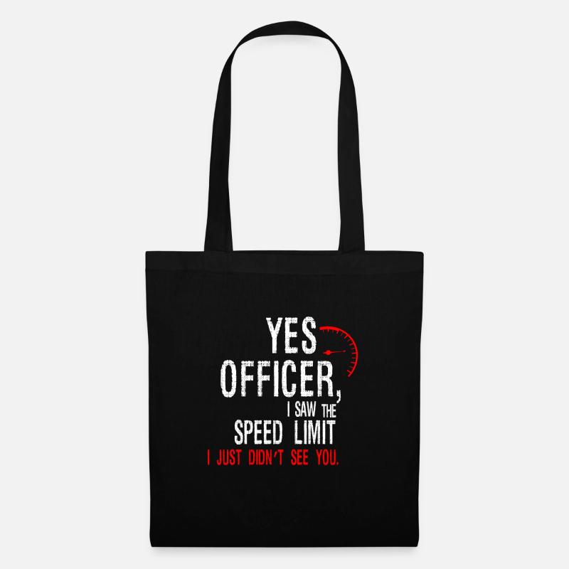Auto Guy Shirt - Stoffbeutel - Schwarz