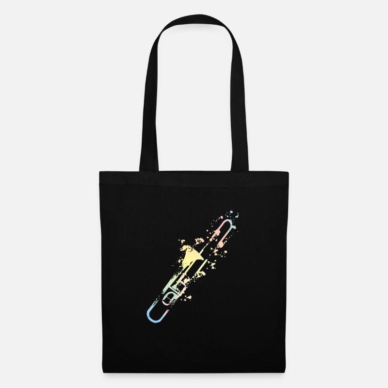 Trombone Splash - Sac en tissu - noir