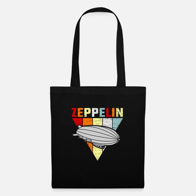 Zeppelin - Stoffbeutel - Schwarz