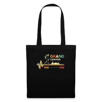 Chemise de randonnée Grand Canyon - Randonnée jante à jante - Cool - Sac en tissu - noir - Devant