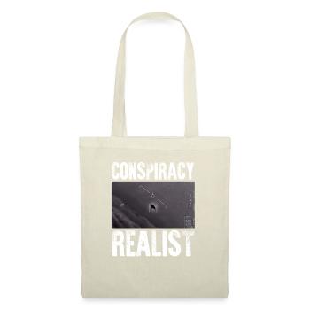 Conspiracy Realist Spaceship UFO Alien Theories Fu - Sac en tissu - nature - Devant