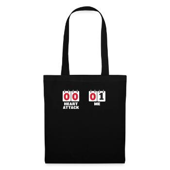 Scoreboard - heart attack survivor get well soon - Tote Bag - black - Front