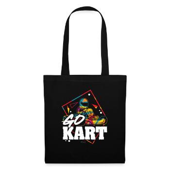 Go Kart Racer Construit pour Speed King Of Racetrack - Sac en tissu - noir - Devant