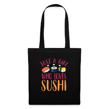 Sushi - Sac en tissu - noir - Devant