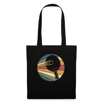 Table tennis team retro - Tote Bag - black - Front
