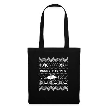 MERRY FISHMAS Classic - Tote Bag - black - Front