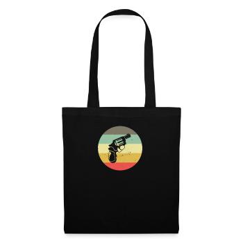 Tireur sportif Stand de tir Club de tir Calibre - Sac en tissu - noir - Devant