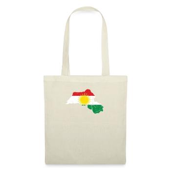 Son Biji Kurdistan - Don kurde avec le Kurdistan - Sac en tissu - nature - Devant