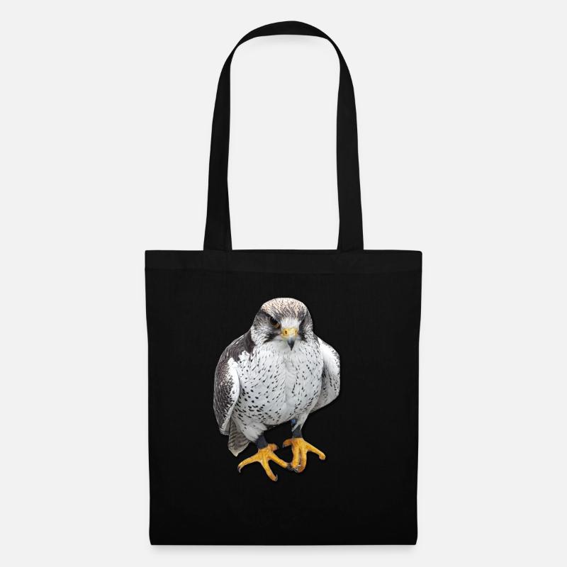 Vogeltier Greifvogel Krallen - Stoffbeutel - Schwarz