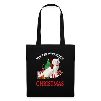 Ugly Christmas Xmas masque visage Noël - Sac en tissu - noir - Devant