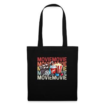 Film - Sac en tissu - noir - Devant