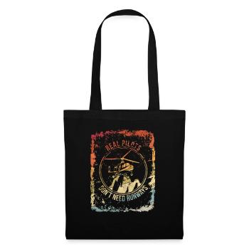Helicopter Helicopter Pilot - Tote Bag - black - Front