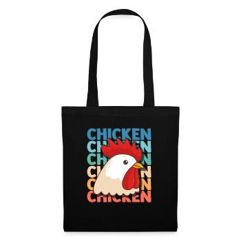 chicken - Tote Bag - black - Front