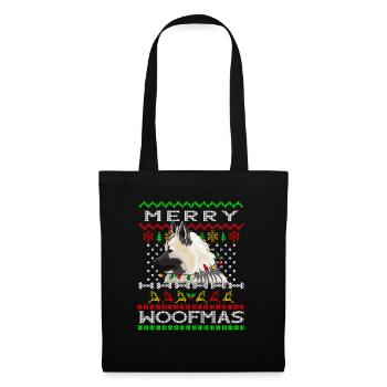 Dog Eurasier Merry Christmas - Tote Bag - black - Front
