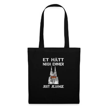 Et hätt noch emmer joot jejange - Stoffbeutel - Schwarz - Vorne