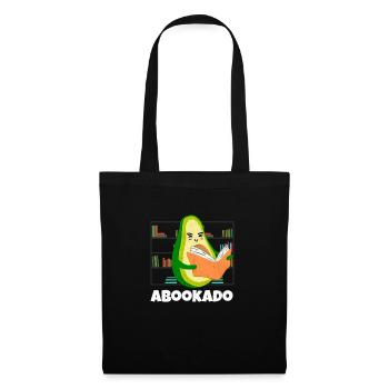 Lecture Avocat Book School Librarian Bookworm - Sac en tissu - noir - Devant