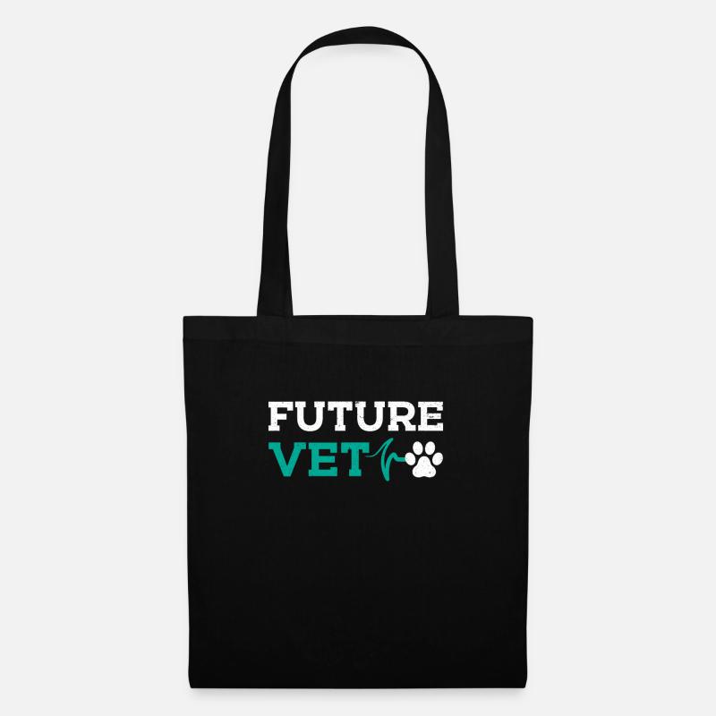 Veterinary School Future Vet... Tierarzt - Stoffbeutel - Schwarz