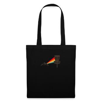 Disc Golf Frolf Berge Alpen idée cadeau Frisbee - Sac en tissu - noir - Devant
