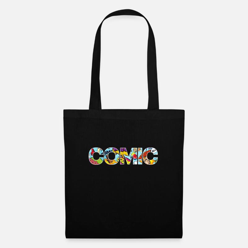 COMIC GESCHENK - Stoffbeutel - Schwarz