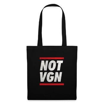 Anti Vegan Not Vegan Meat Lovers - Tote Bag - black - Front