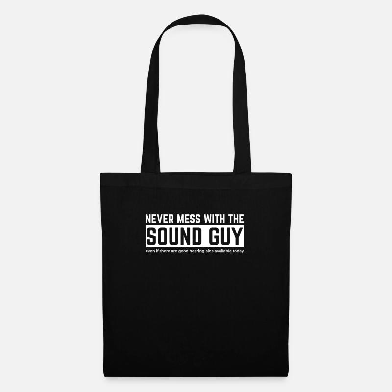 Sound engineering sound technician sound engineer - Tote Bag - black