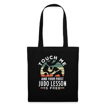 Judo lesson hour gift - Tote Bag - black - Front