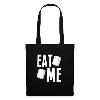 Mange-moi des guimauves - Sac en tissu - noir - Devant