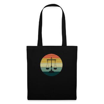 Avocat avocat avocat avocat avocat cadeau - Sac en tissu - noir - Devant