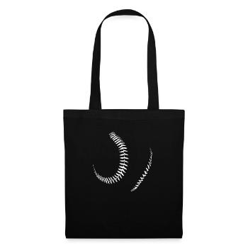 base- - Sac en tissu - noir - Devant