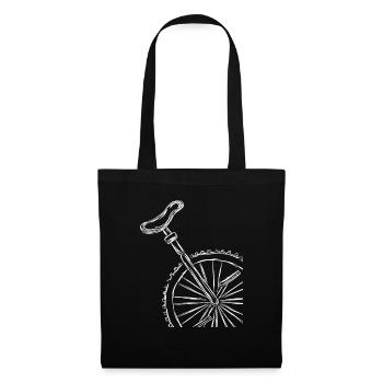 Stroke Unicycle - Tote Bag - black - Front