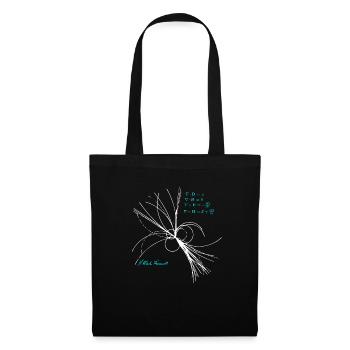 Maxwell équations physicien science physique - Sac en tissu - noir - Devant