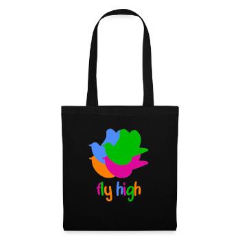 Bird Lovers Freedom Peace Peace - Tote Bag - black - Front