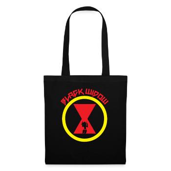 Black Widow Black Widow Araignée - Sac en tissu - noir - Devant