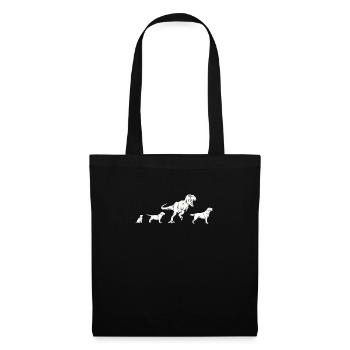 Conception de Labrador pour un propriétaire de chien - Sac en tissu - noir - Devant
