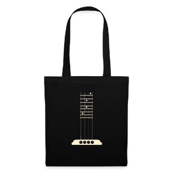 Bass Guitar Fret Musician Bass Guitar Lover Gift - Tote Bag - black - Front