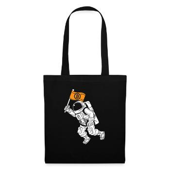 Bitcoin Atronaut Bitcoin to the Moon Bitcoin - Tote Bag - black - Front