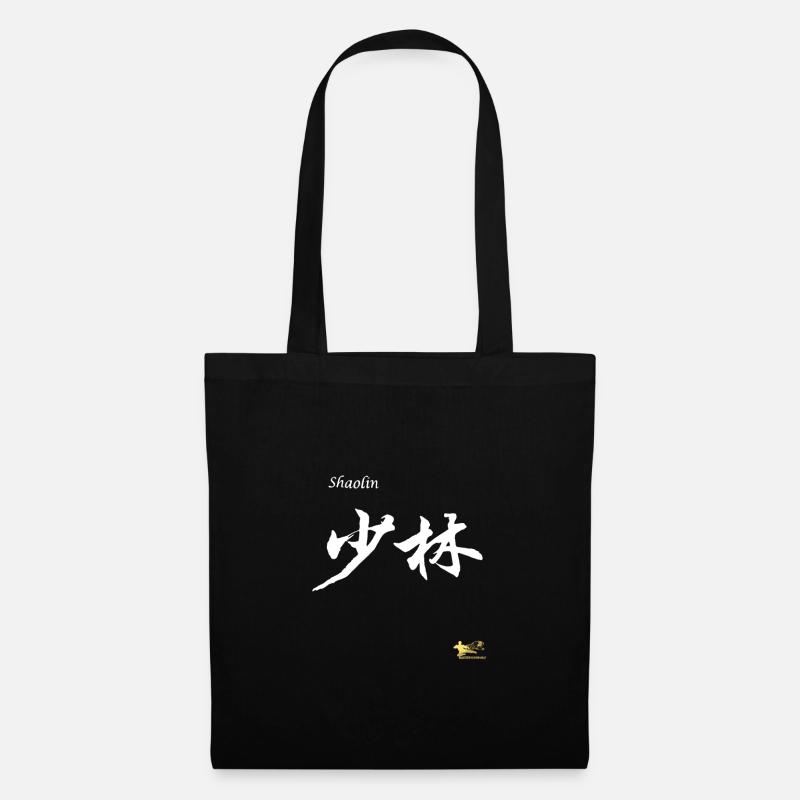 Shaolin - Schriftzeichen - Masteryourownway - Stoffbeutel - Schwarz