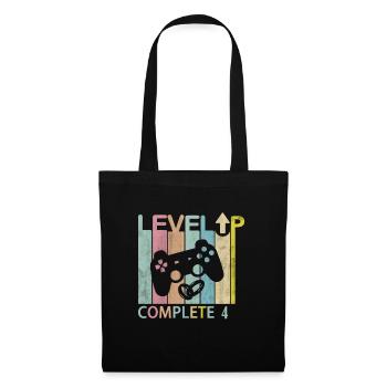 Level Up Complète 4 mariage Anniversary vidéo - Sac en tissu - noir - Devant