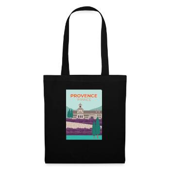 France vacances Provance sud - Sac en tissu - noir - Devant