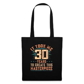 30th birthday - Tote Bag - black - Front